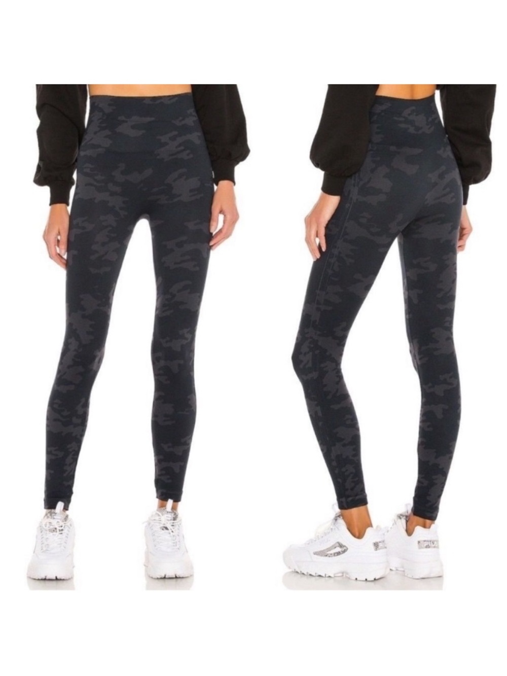 Spanx Look at Me Now Camo Leggings S